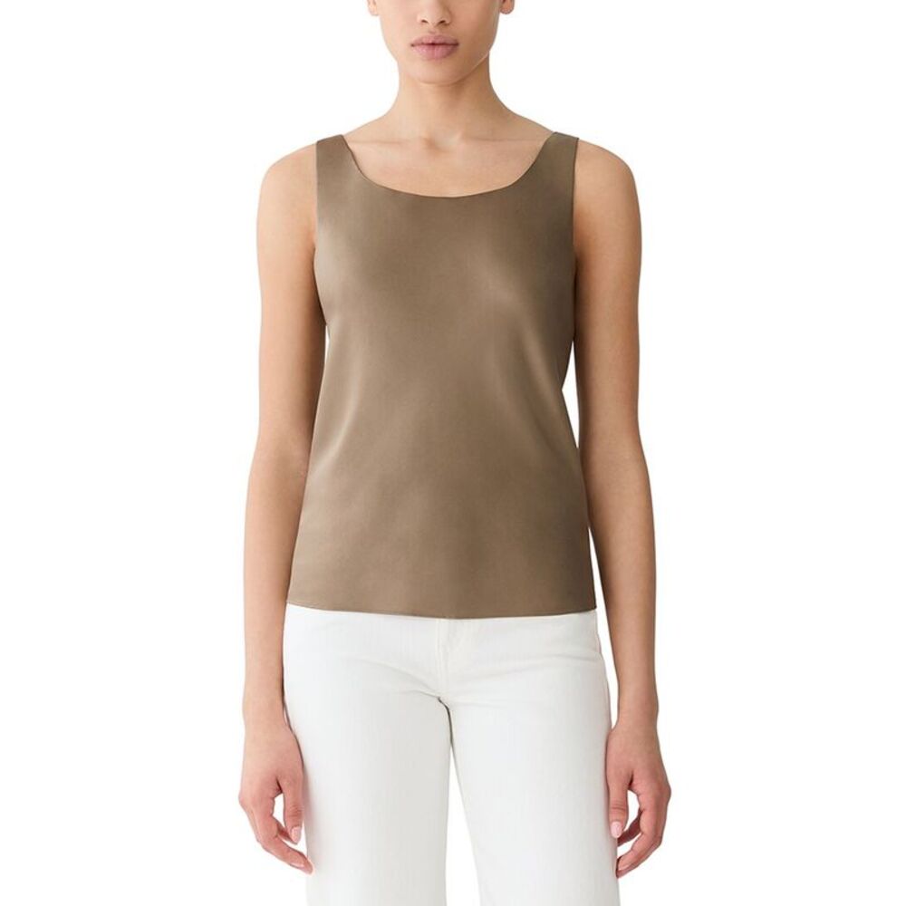 Lafayette 148 New York Womens  Bias Tank Top